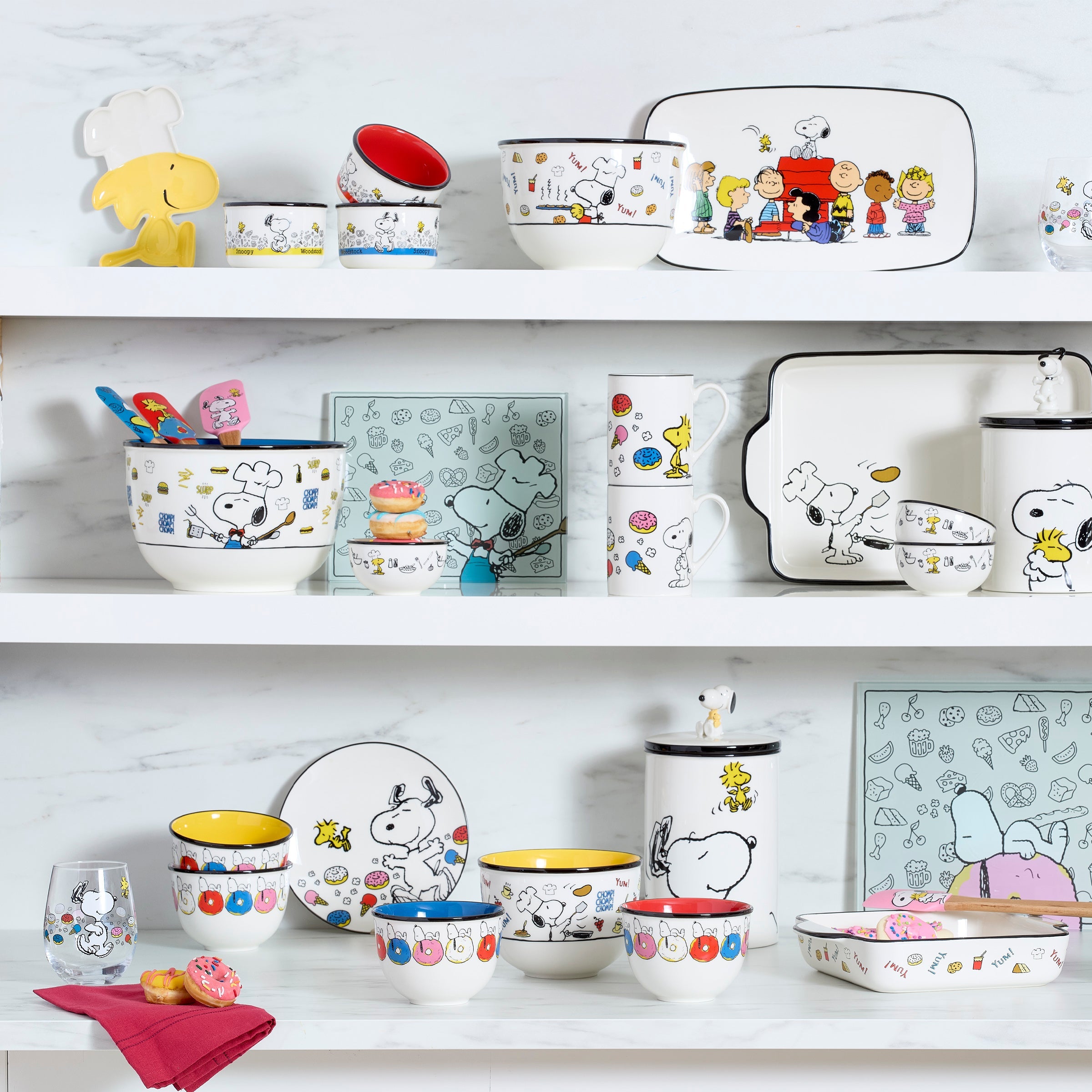 Chef Snoopy 3-Piece Bowl Set - Image 5
