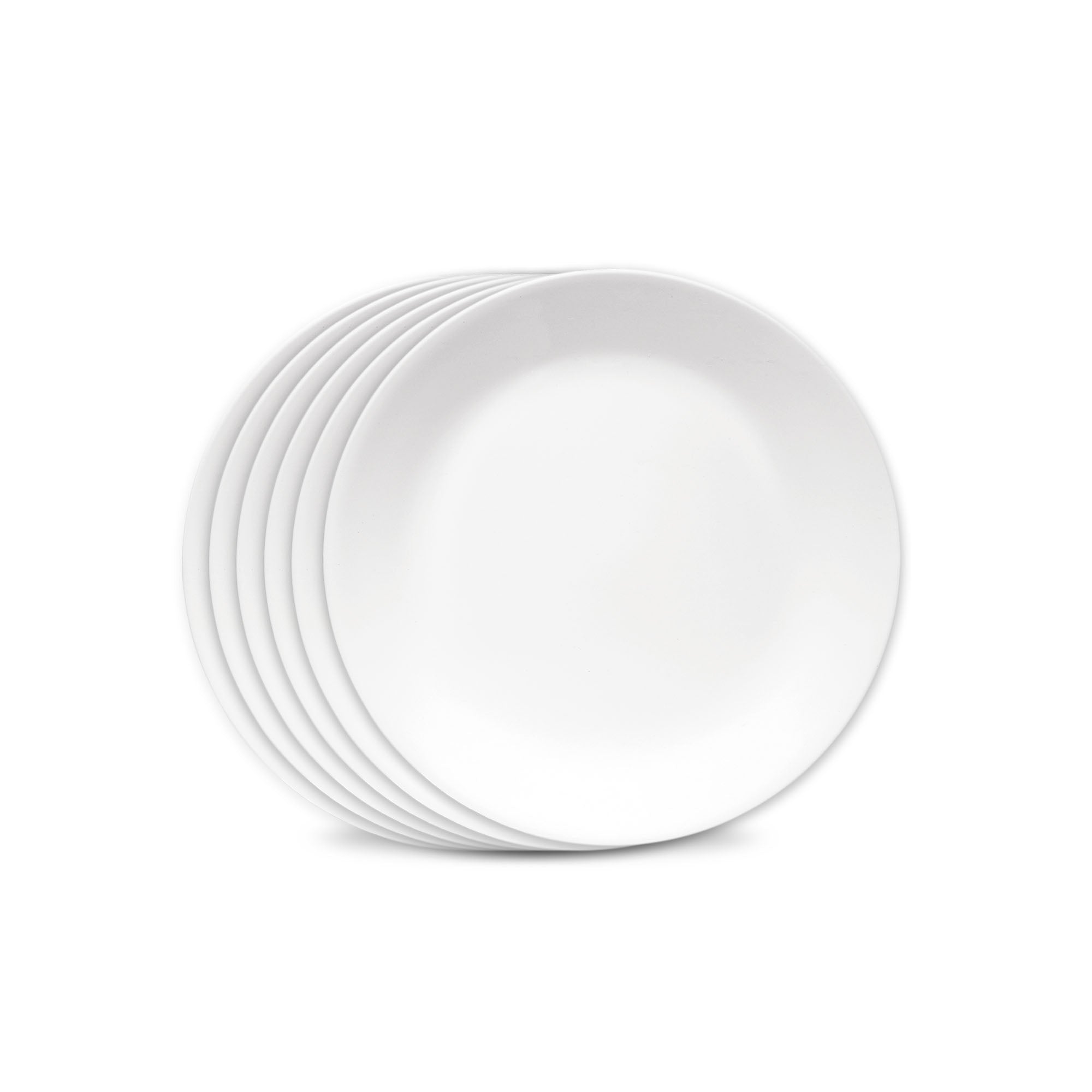 Corelle庐 Winter Frost White 8.5 Salad Plates. 6-pack