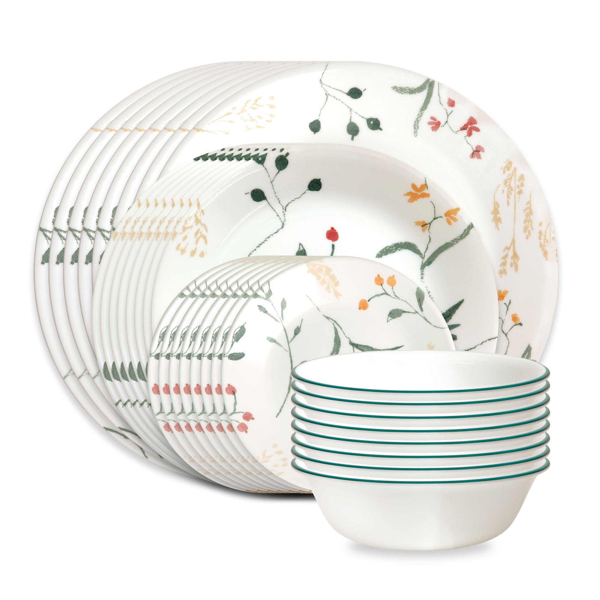 Corelle? Wildflower Scatter 32-piece Dinnerware Set. Service for 8