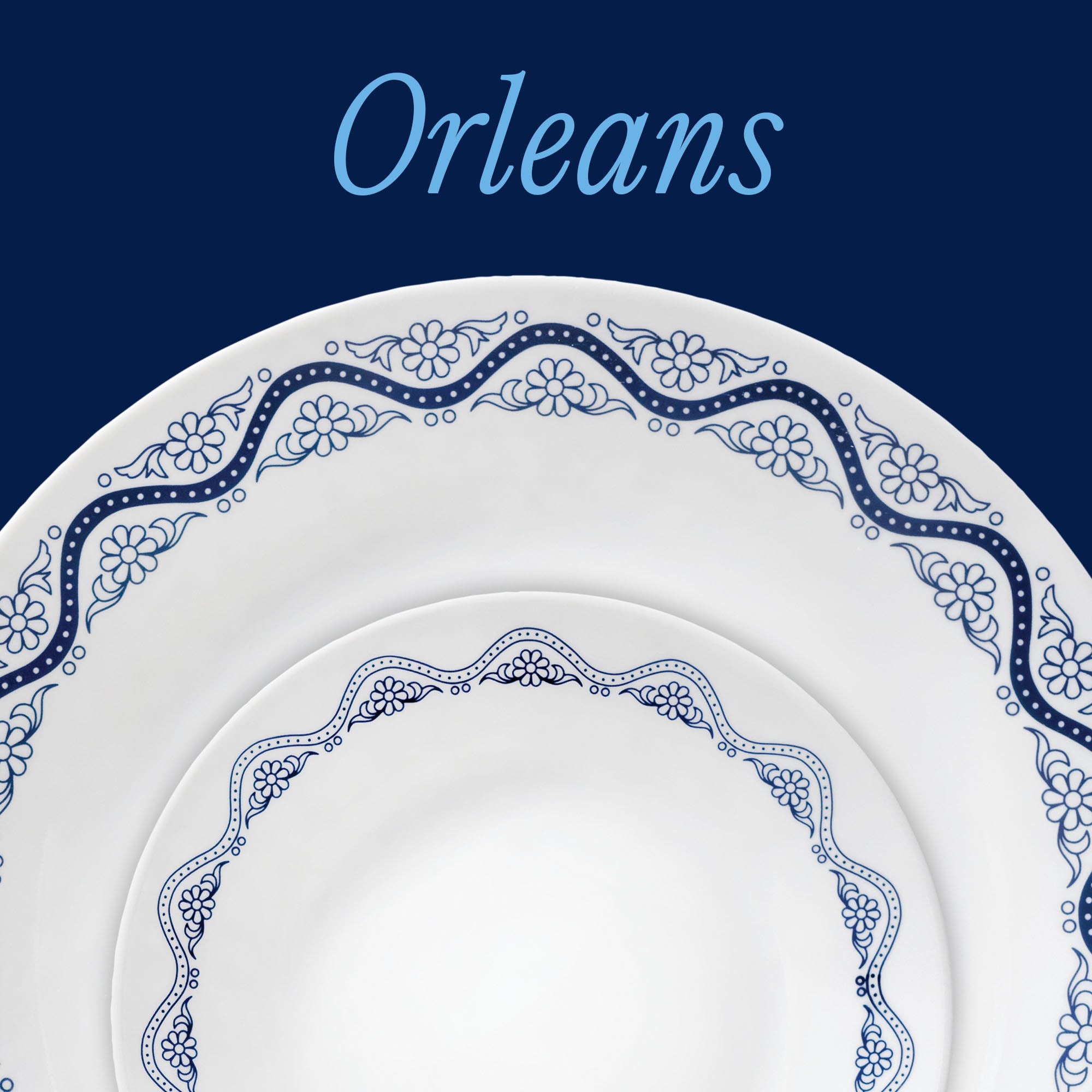 Corelle庐 Orleans 18-piece Dinnerware Set. Service for 6 - Image 2