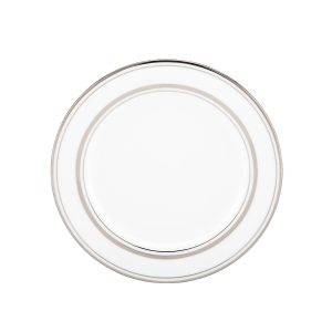 Library Lane Platinum Bread Plate