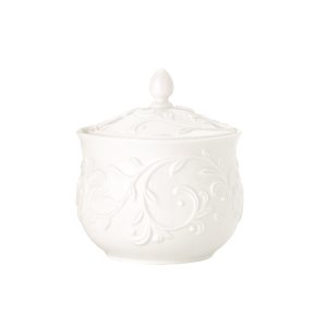 Opal Innocence Carved Sugar Bowl