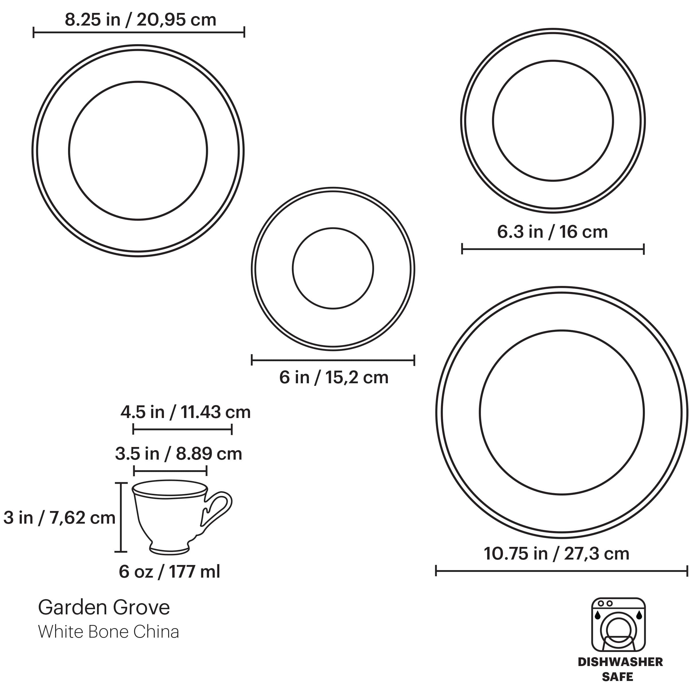 Garden Grove 5-Piece Place Setting - Image 7
