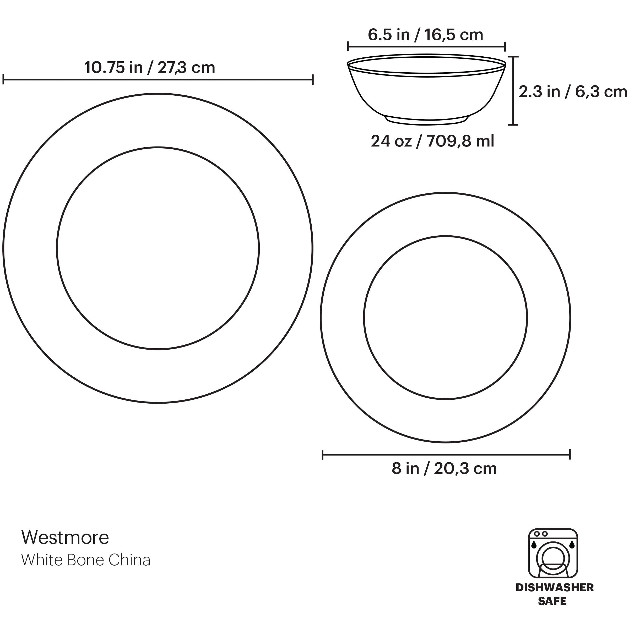 Westmore 3-Piece Place Setting - Image 6