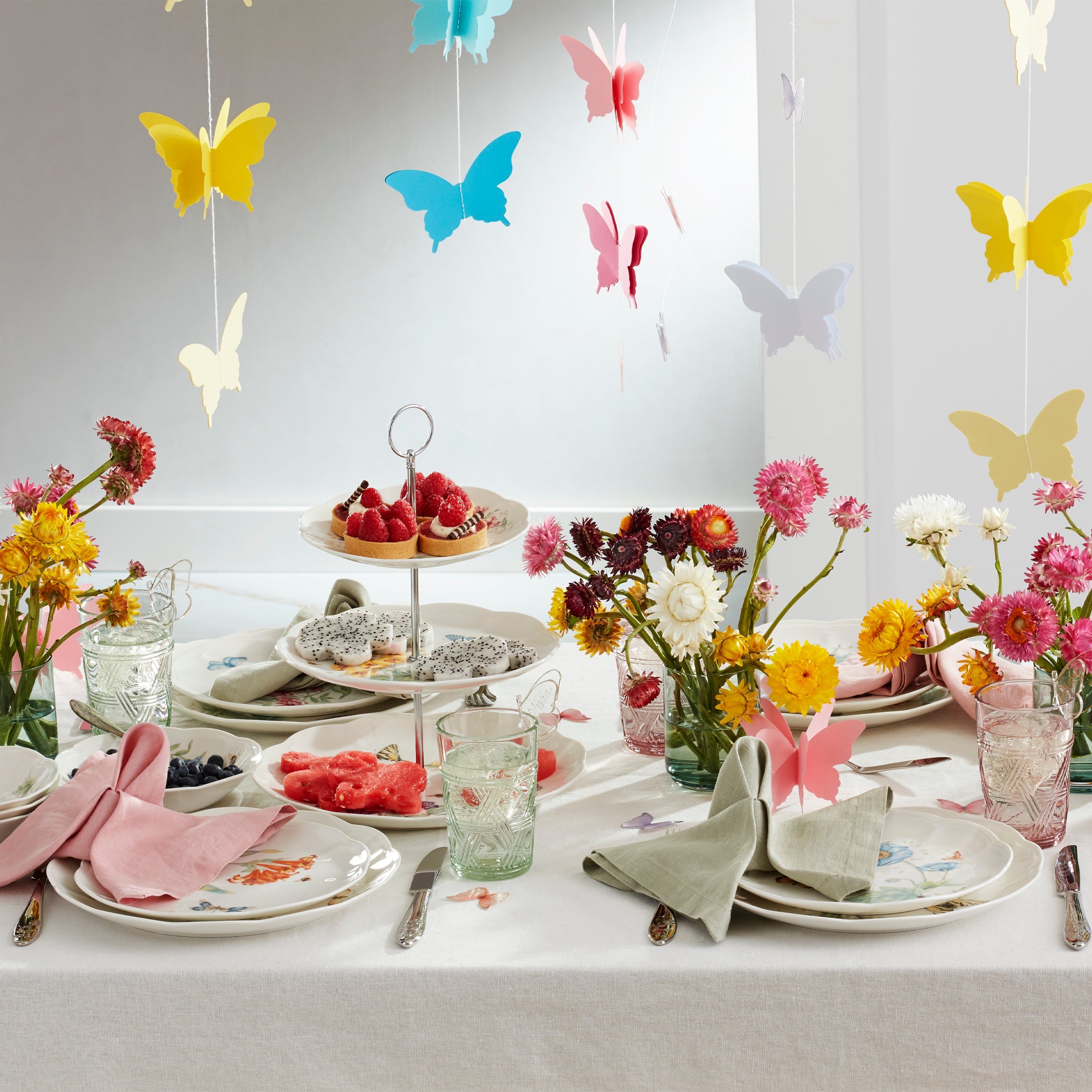 Butterfly Meadow 28-Piece Dinnerware Set - Image 8