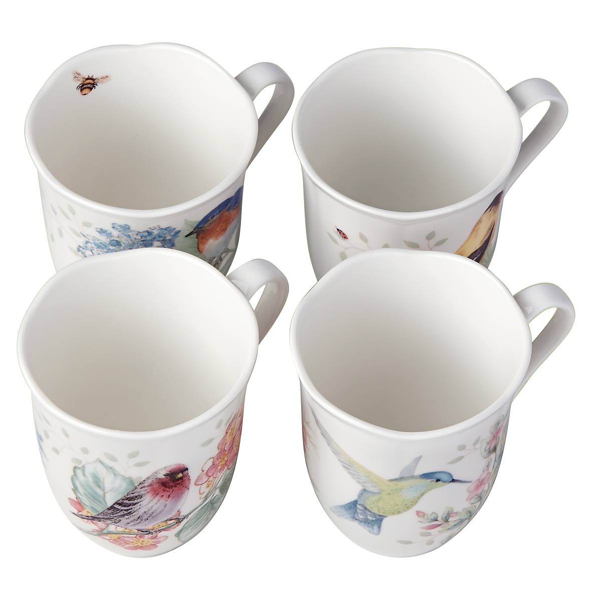 Butterfly Meadow Flutter Mugs. Set of 4 - Image 4