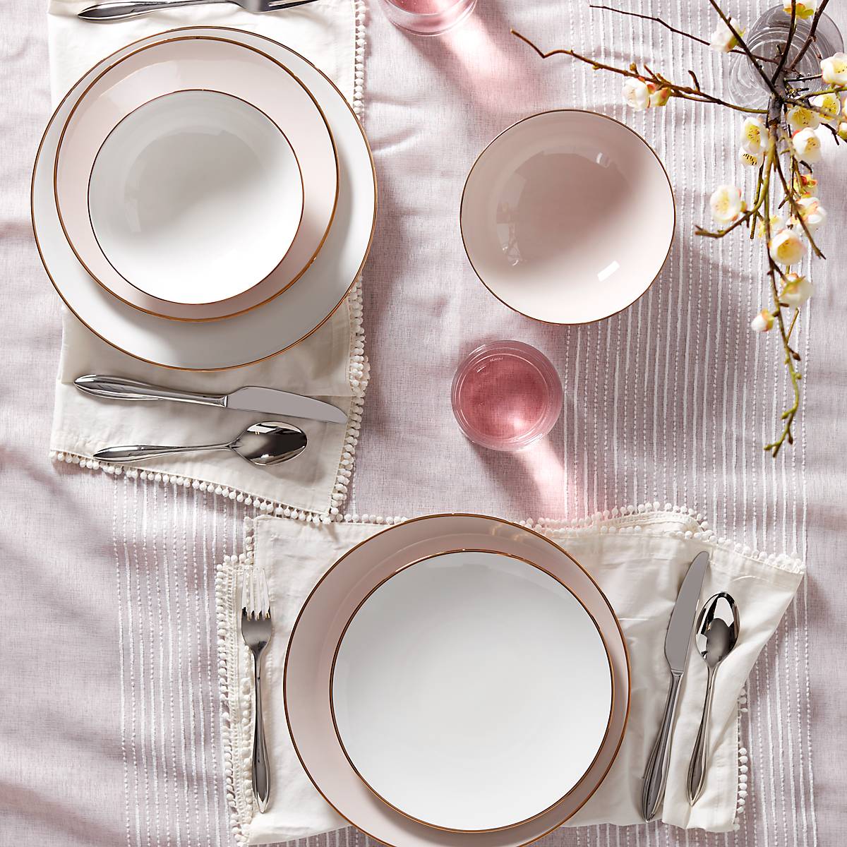 Trianna White Salad Plate - Image 3