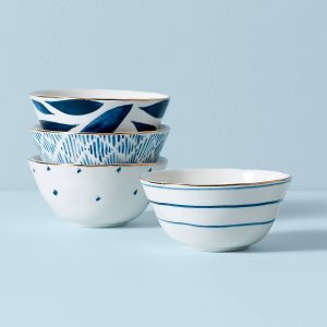 Blue Bay Dessert Bowls. Set of 4
