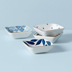 Blue Bay Stacking Dip Bowls. Set of 4