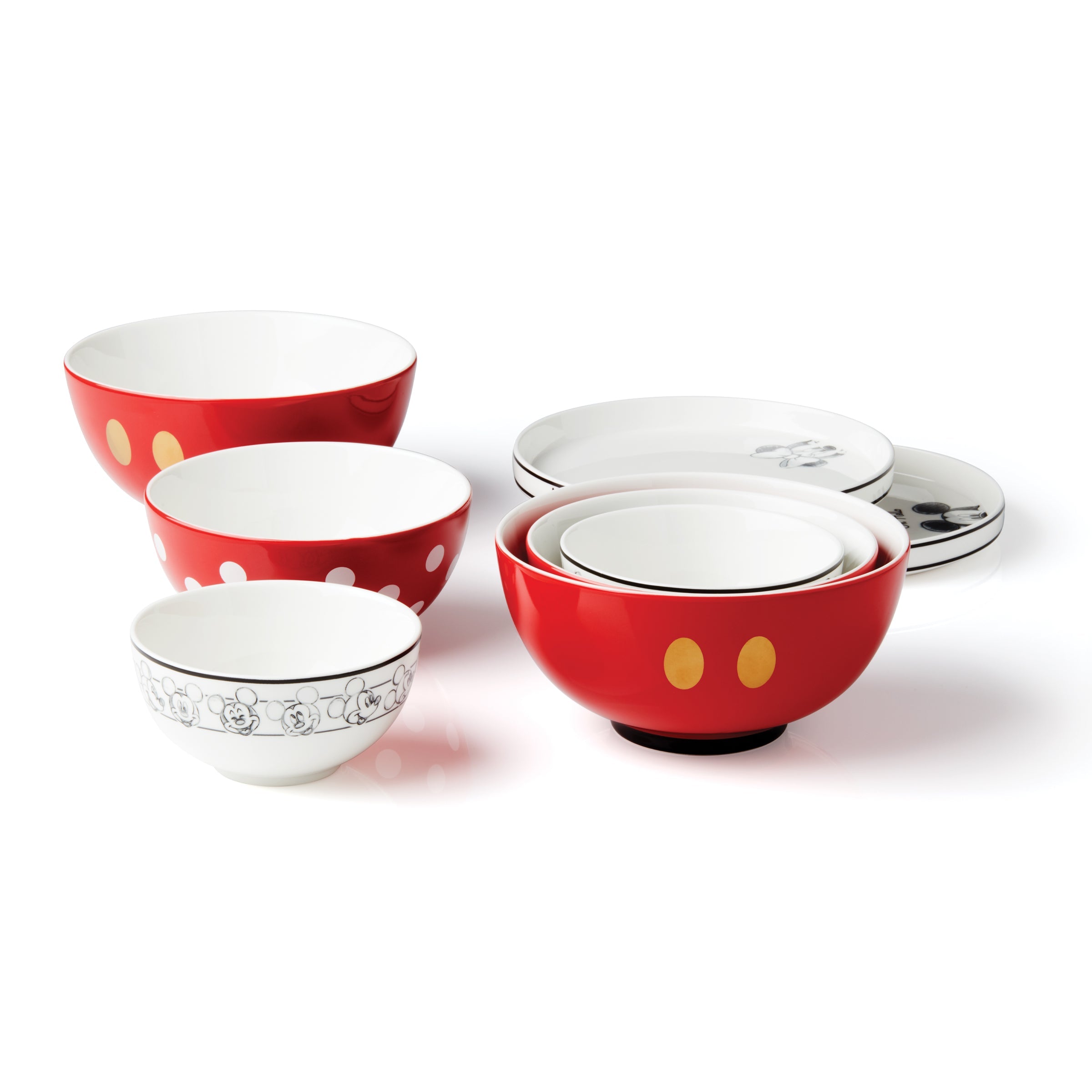 Disney Luna 8-Piece Nesting Dinnerware Set - Image 4