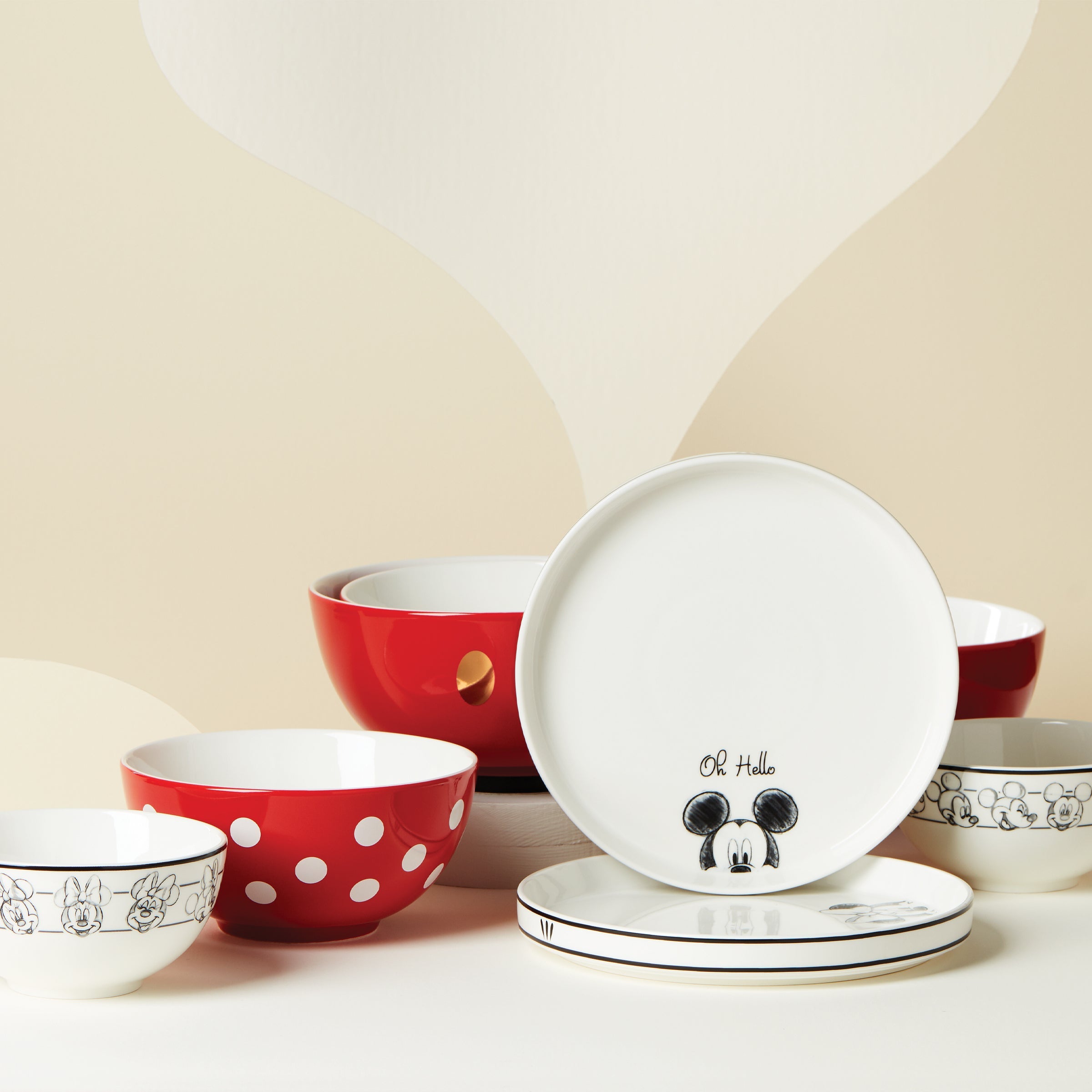 Disney Luna 8-Piece Nesting Dinnerware Set - Image 8