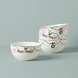 Merry Grinchmas All-Purpose Bowls. Set of 4 Assorted