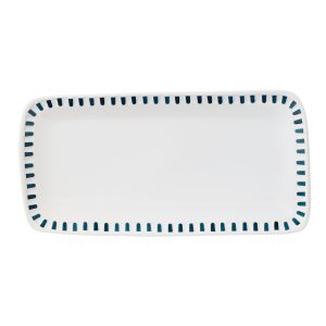 Artisanal Stripe Hors d'Oeuvres Tray