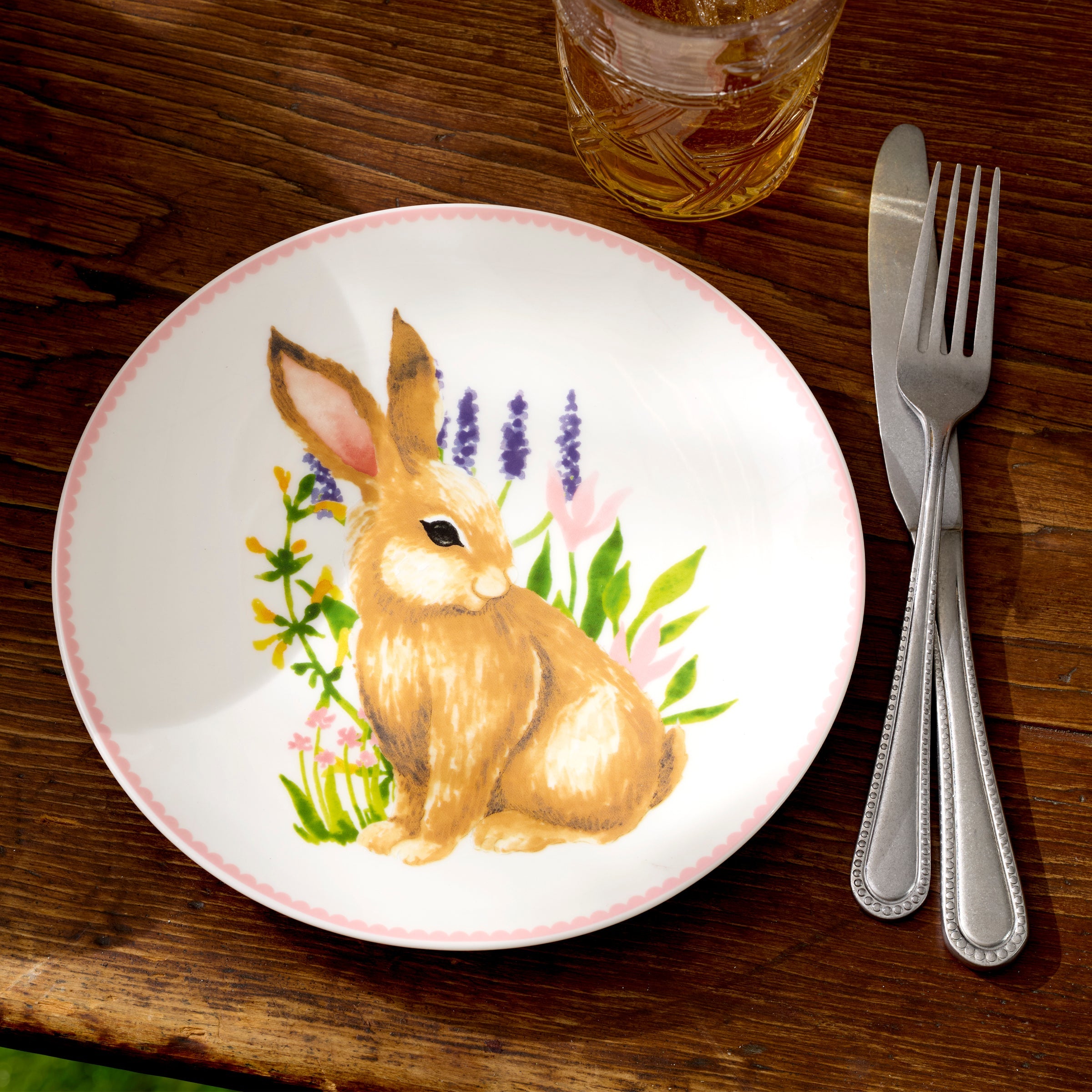 Bunny Accent Plates. Set of 4 - Image 5