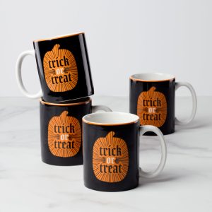Vintro Halloween Mugs. Set of 4