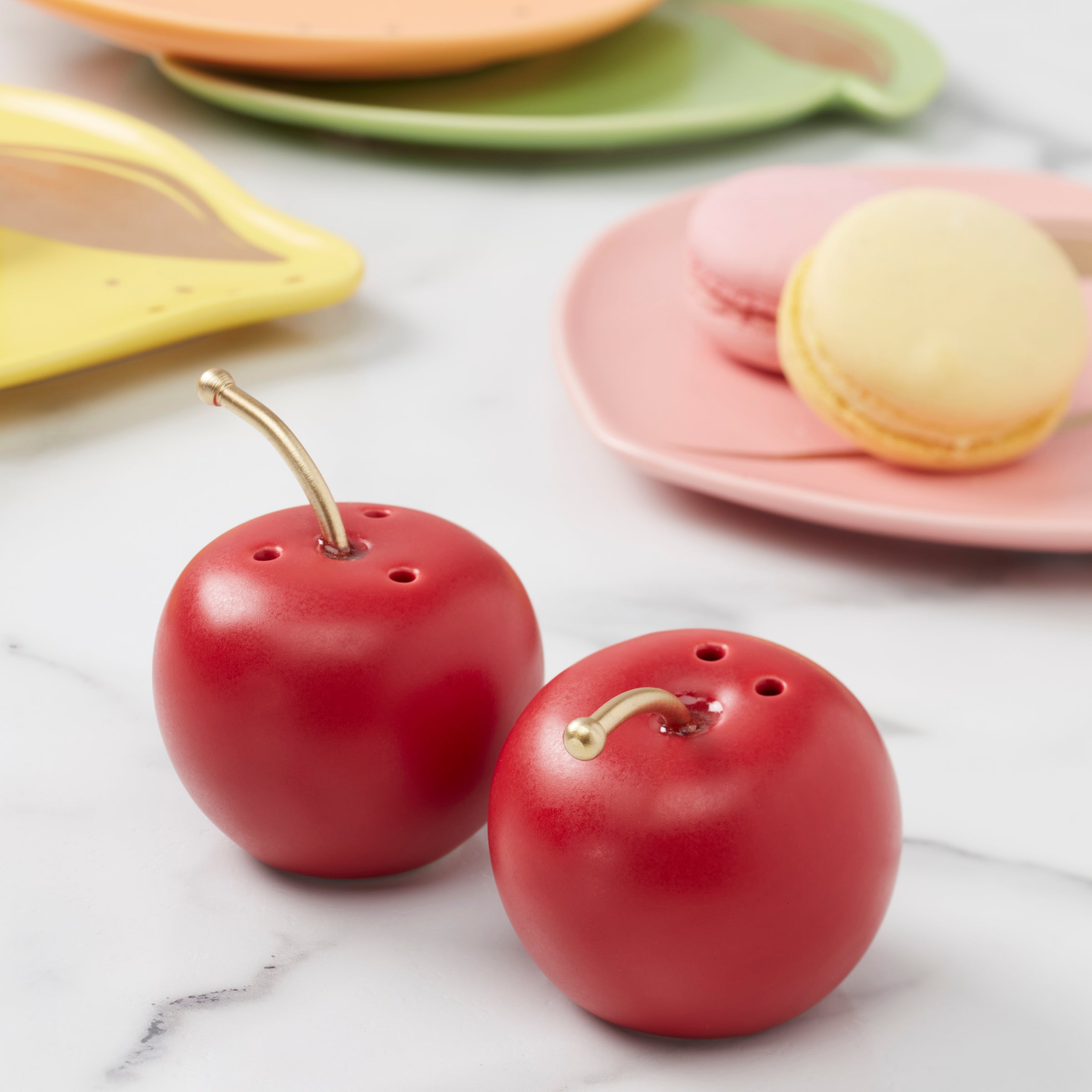 Tutti Fruity Cherries Salt & Pepper Set - Image 2