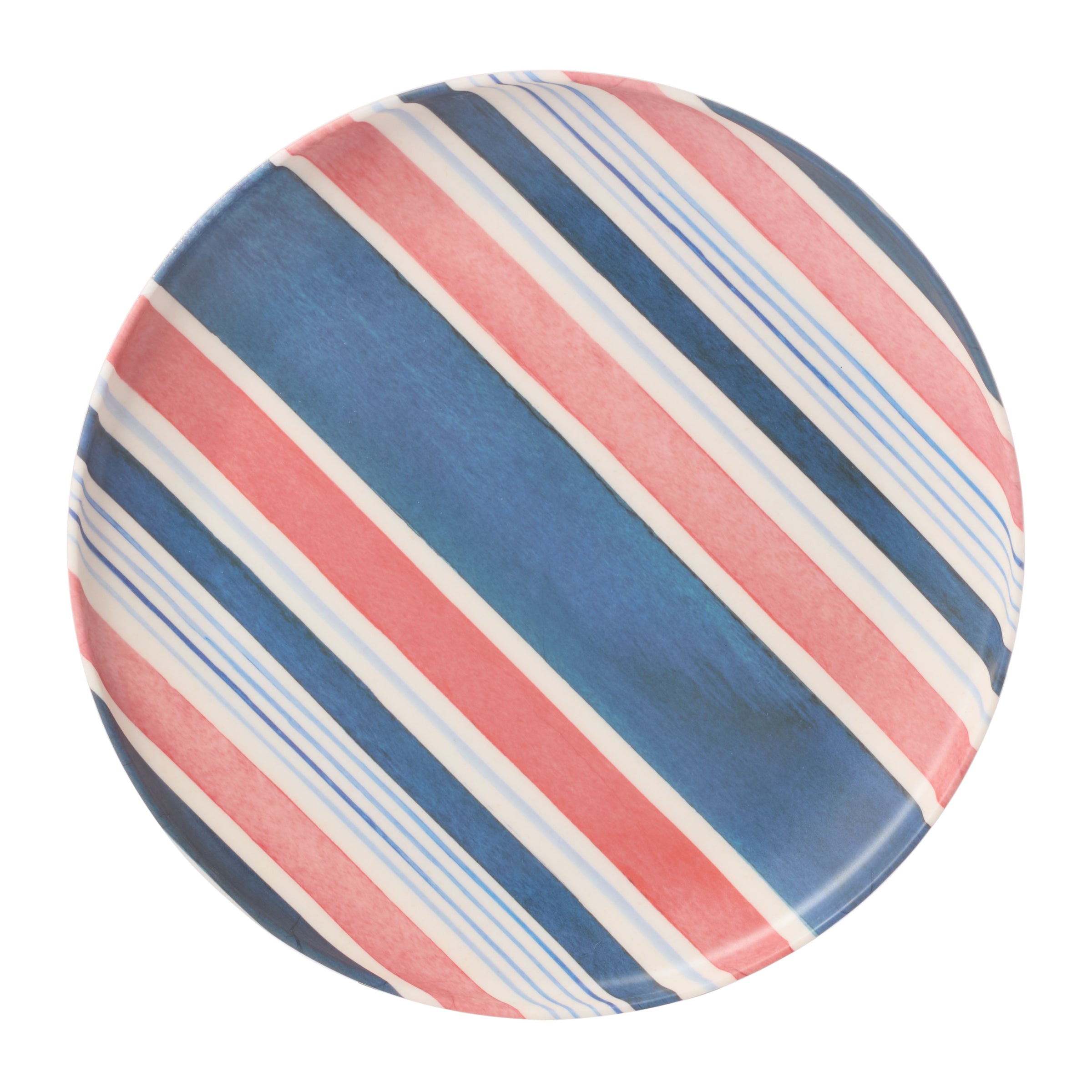 24 Seven Melamine Stripe 12-Piece Dinnerware Set - Image 13