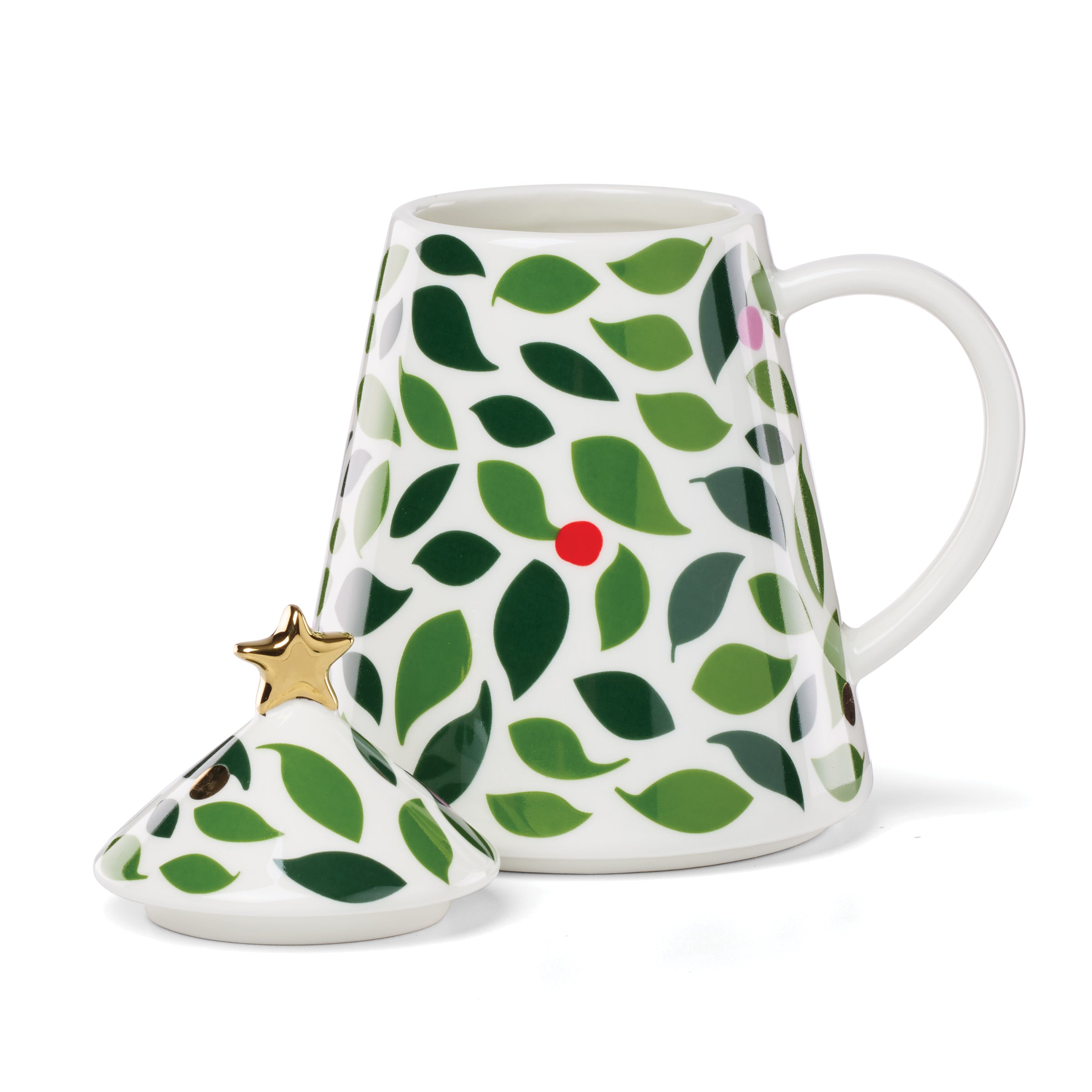 Evergreen Figural Tree Lidded Mug - Image 3