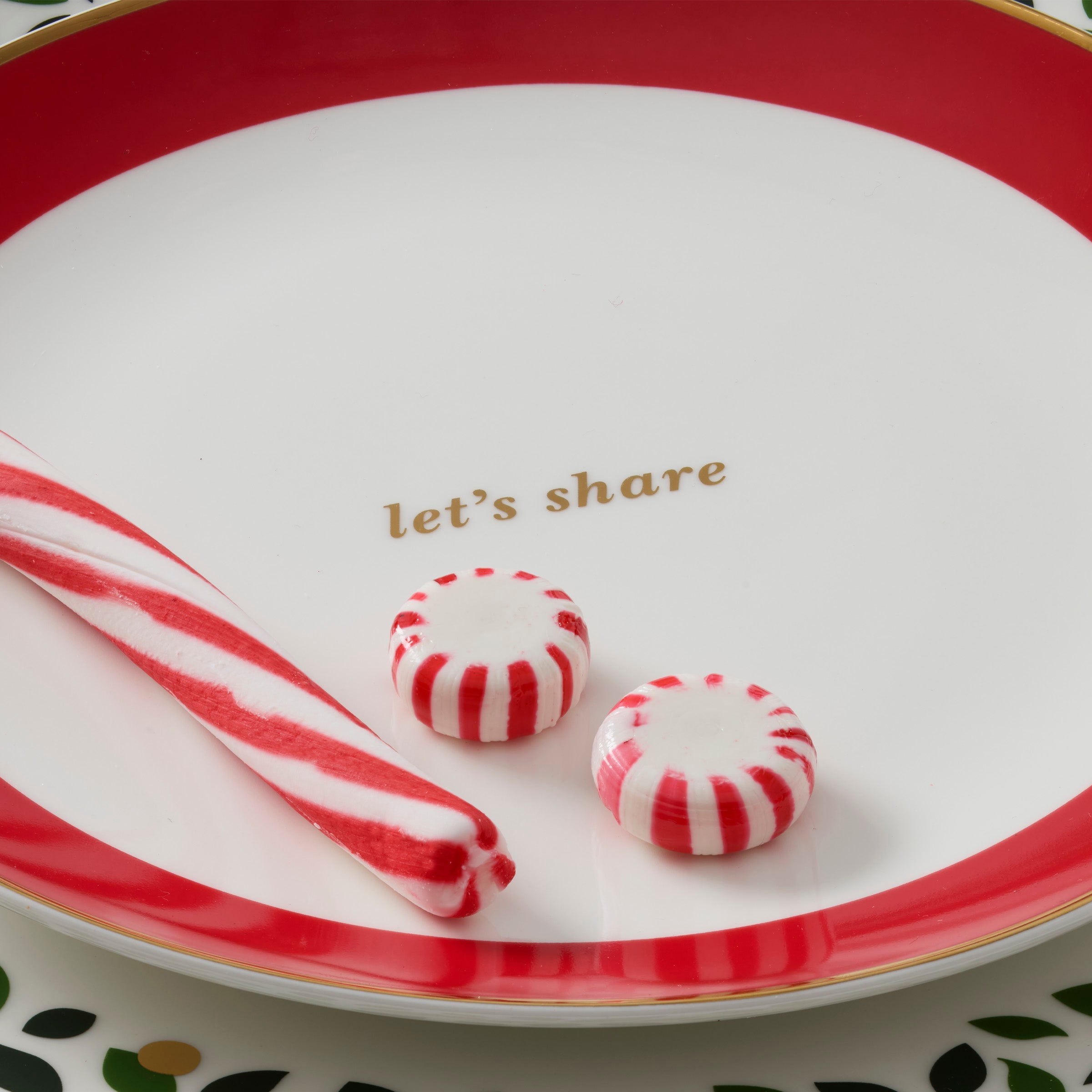 Evergreen Rim Accent Plates. Set of 4 - Image 3