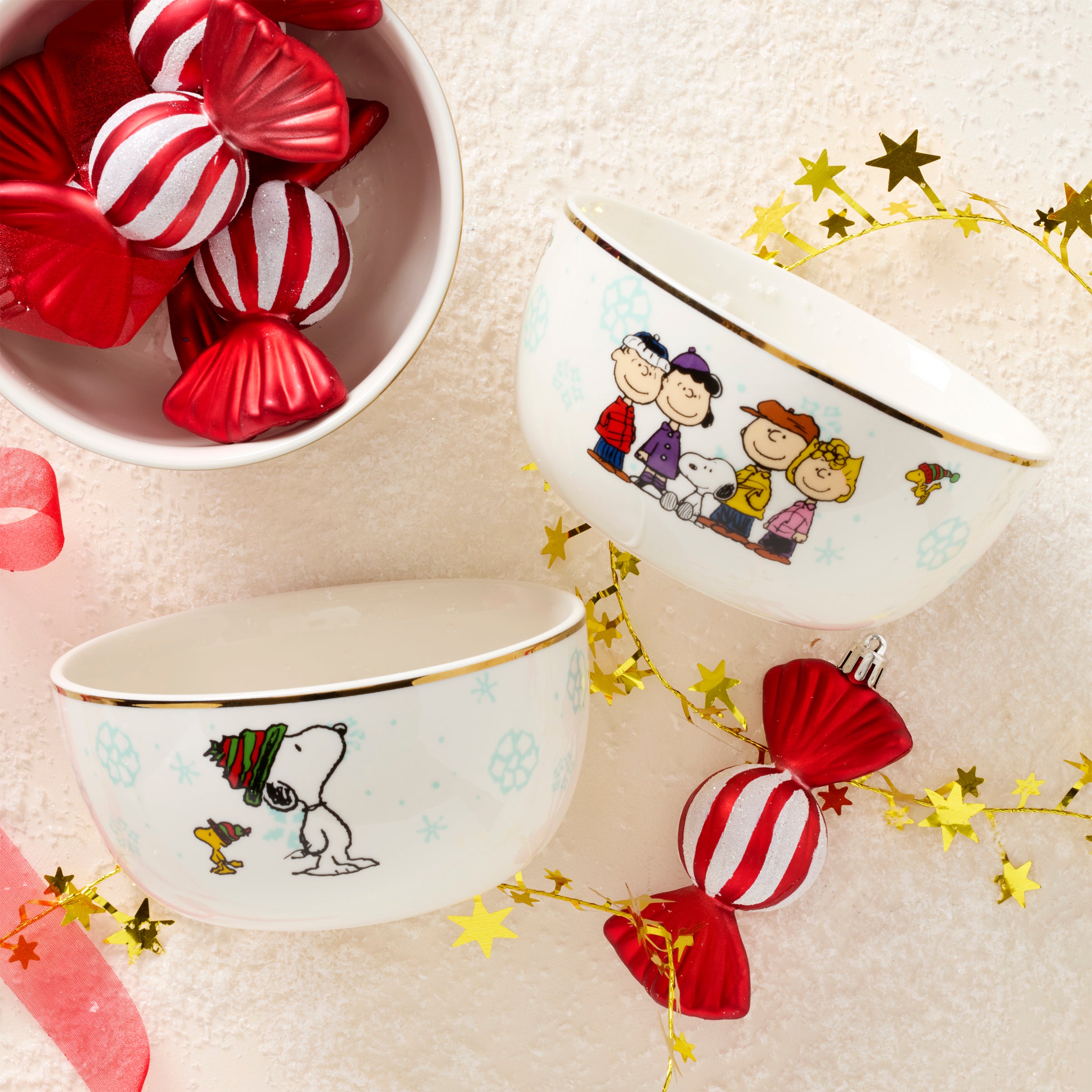 Peanuts Gang All-Purpose Bowls. Set of 4. Assorted - Image 2