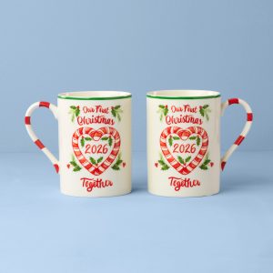 Holiday Our First Christmas Together 2-Piece Mug Set