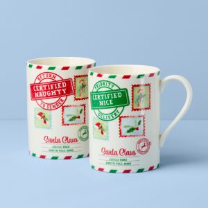 Holiday Naughty & Nice 2-Piece Mug Set