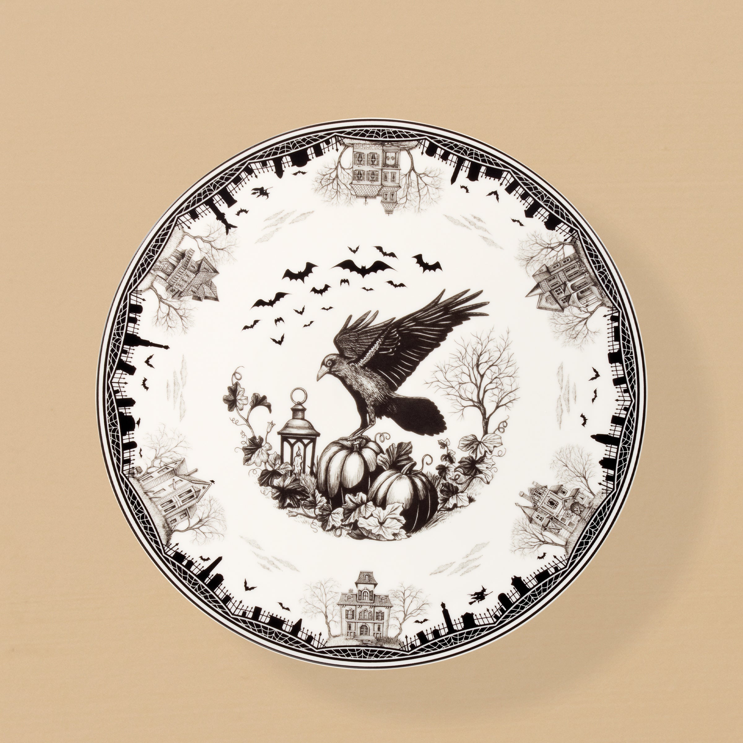 Haunted Village Cake Plate - Image 2