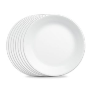Corelle庐 Winter Frost White 10.25 Dinner Plates. 8-pack