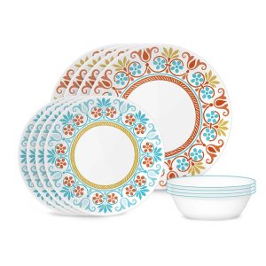 Corelle? Global Collection Terracotta Dreams 12-piece Dinnerware Set. Service for 4