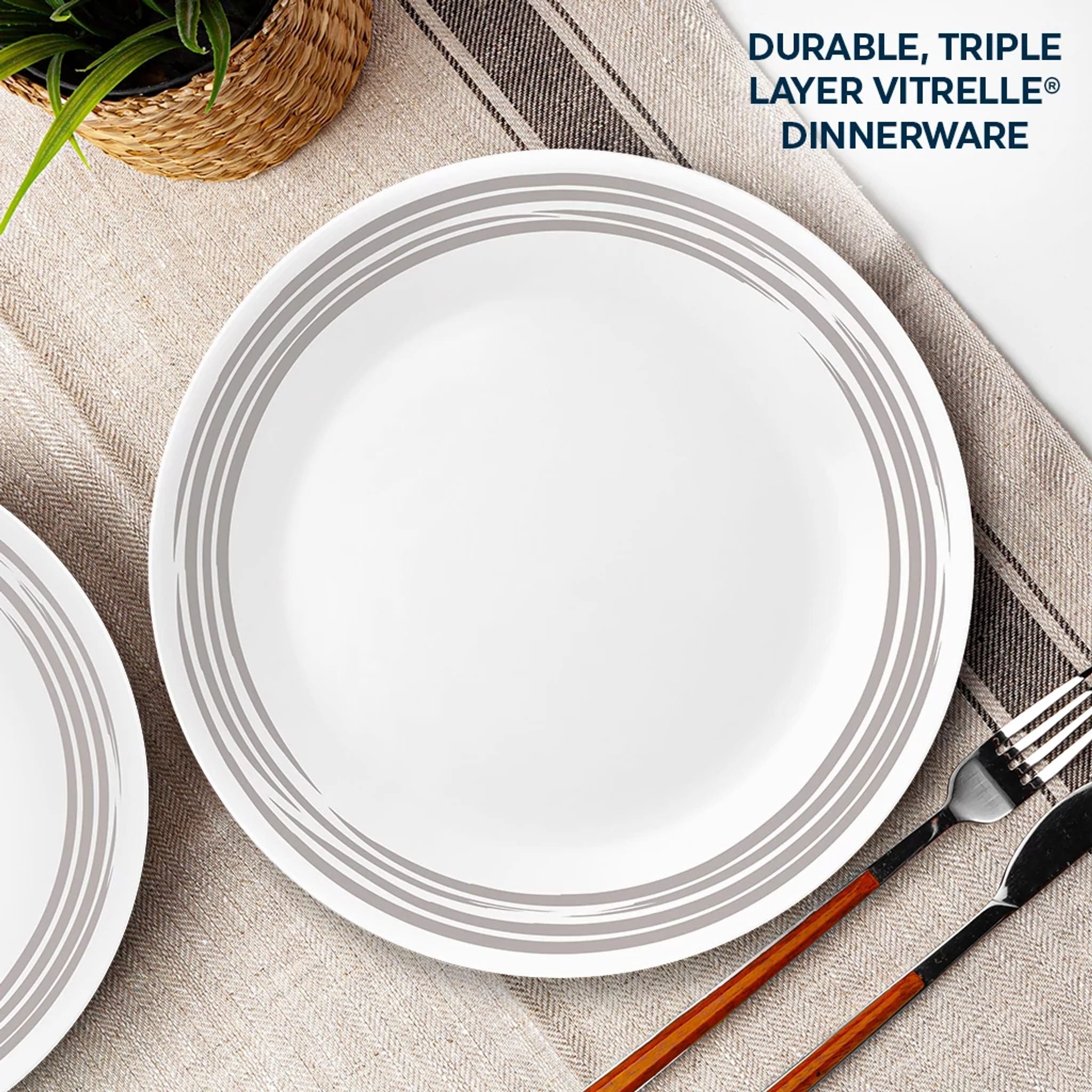 Corelle? Brushed Silver 8.5 Salad Plate - Image 2