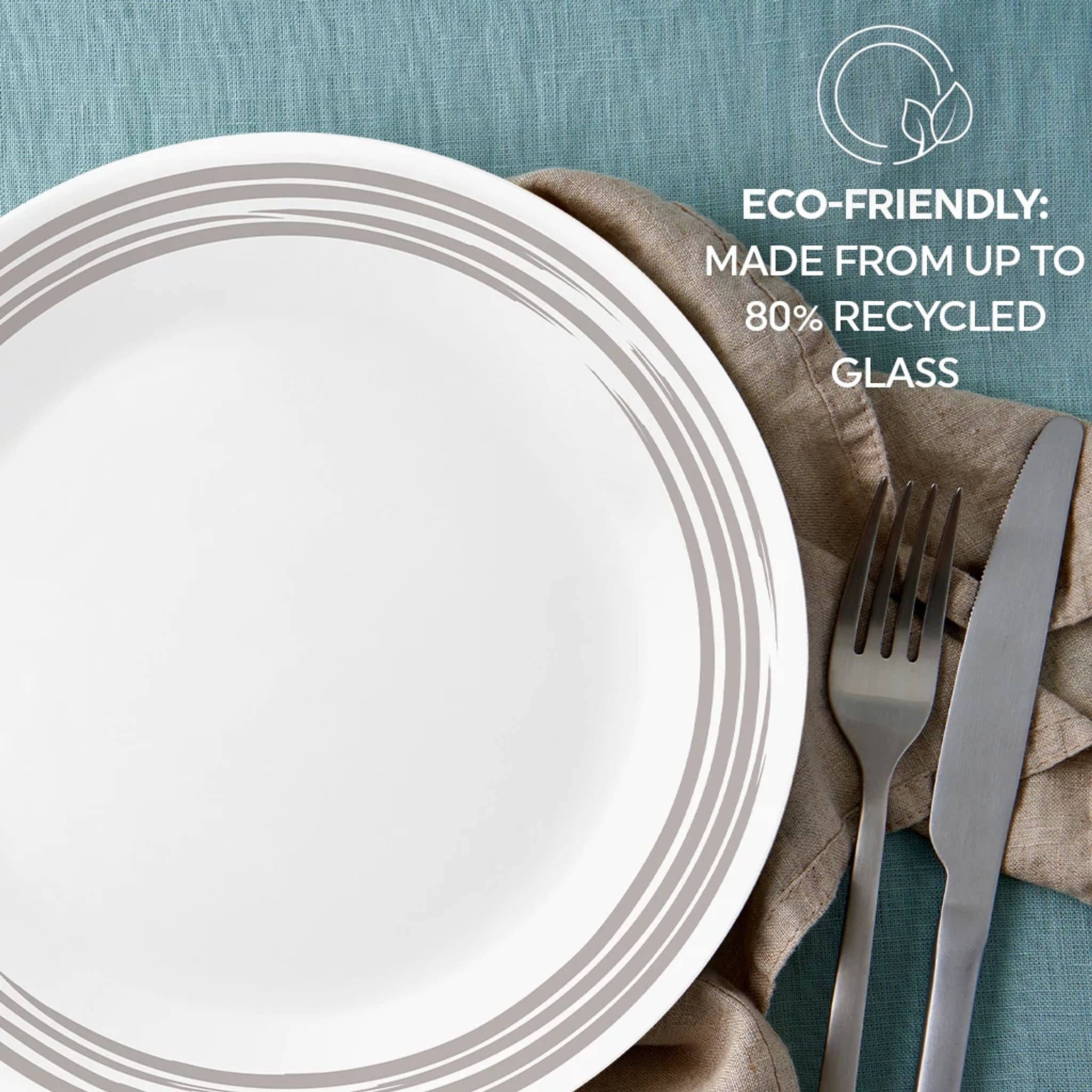 Corelle? Brushed Silver 8.5 Salad Plate - Image 6