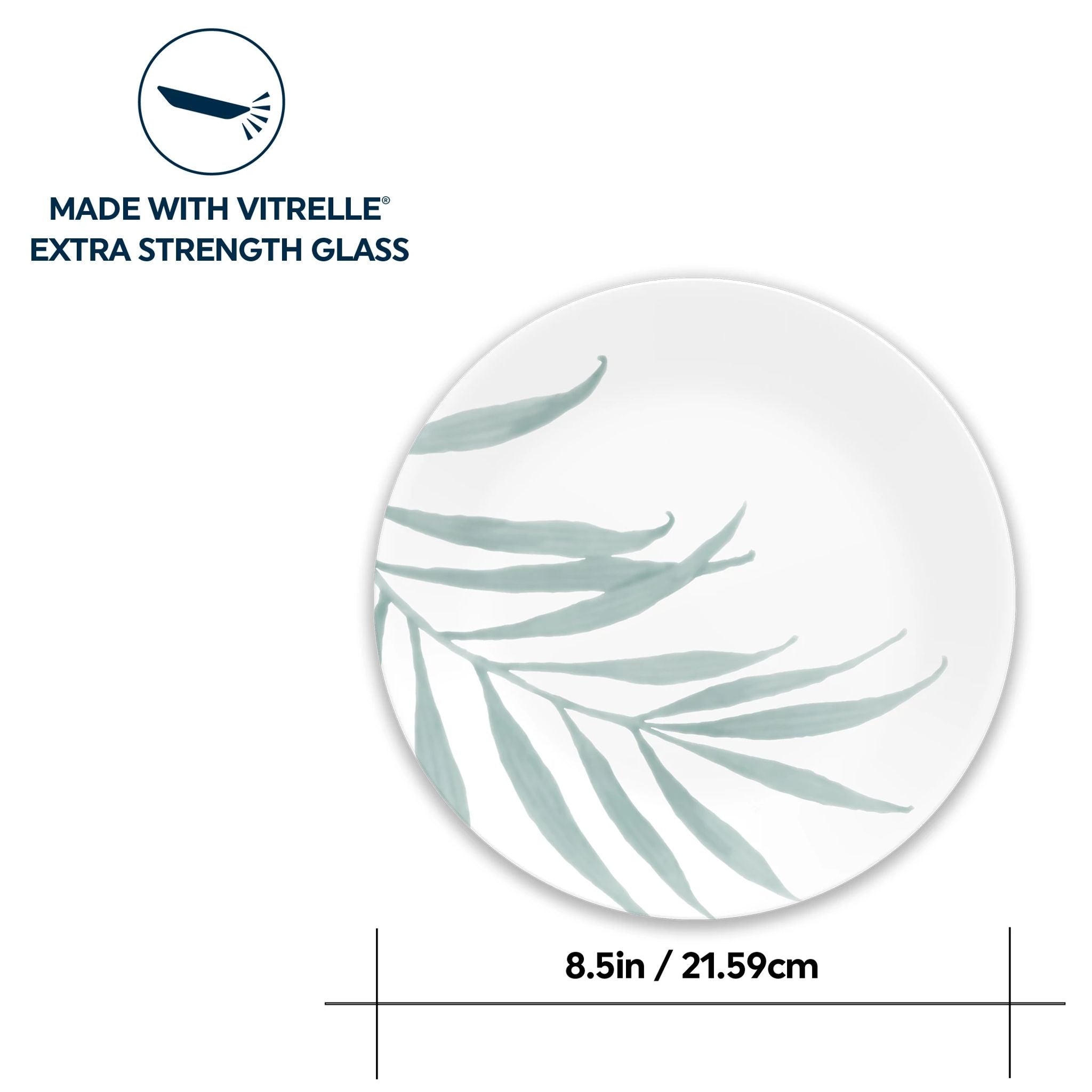 Corelle庐 Solar Print 8.5 Salad Plate. EXCLUSIVE - Image 4