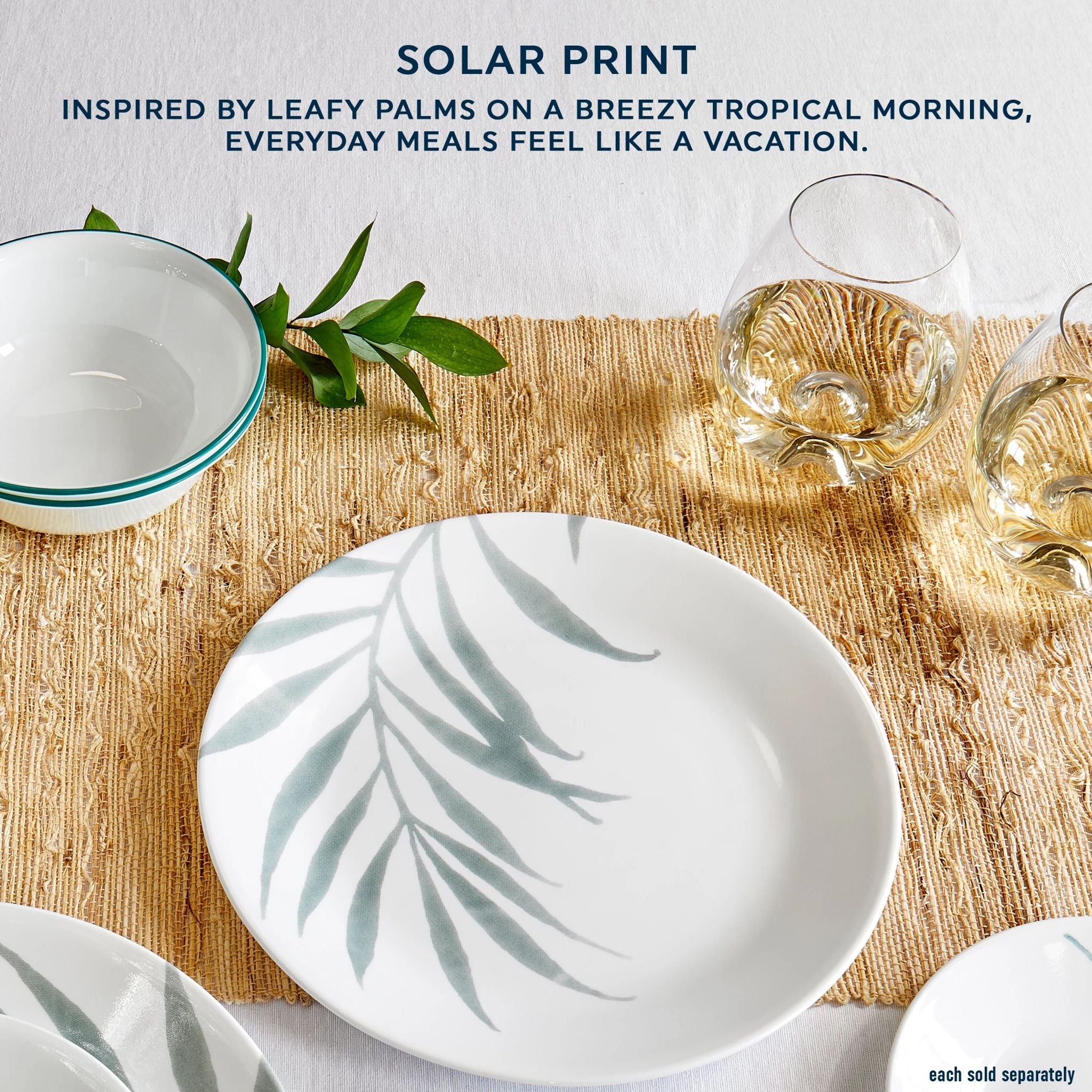 Corelle庐 Solar Print 8.5 Salad Plate. EXCLUSIVE - Image 6