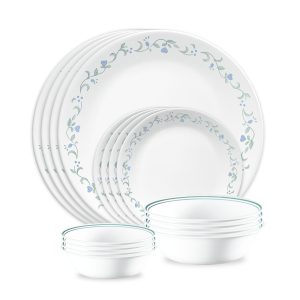 Corelle? Country Cottage 16-piece Mugless Dinnerware Set. Service for 4