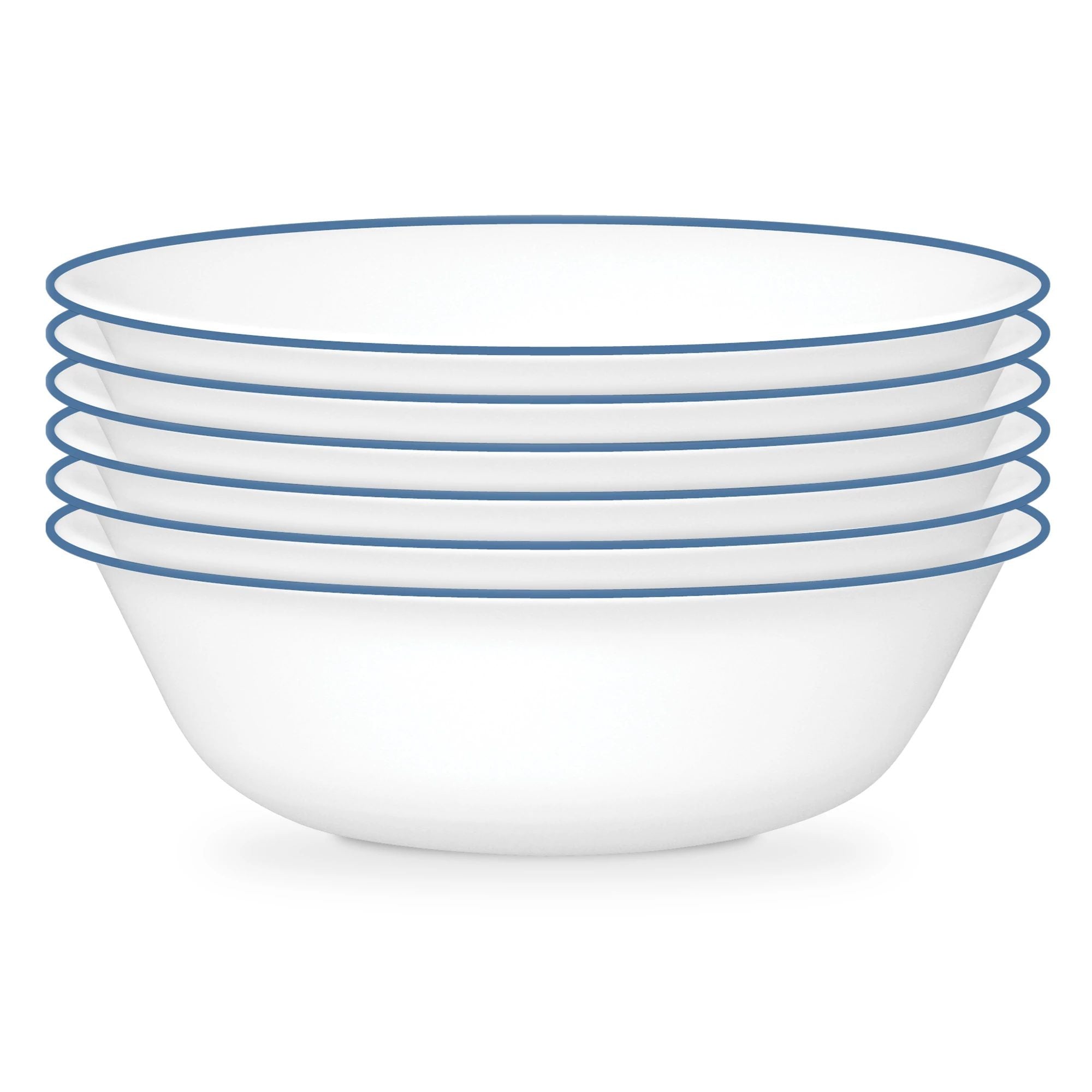 Corelle庐 Botanical Stripes 18-ounce Cereal Bowls. 6-pack