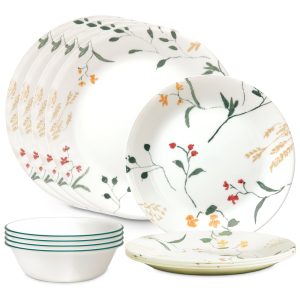 Corelle? Wildflower Scatter 12-piece Dinnerware Set. Service for 4