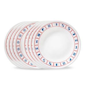 Corelle? Sailing Away 6.75 Appetizer Plate. 8-pack